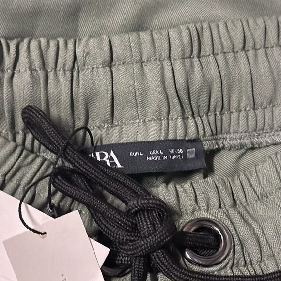 ZARA | Light Khaki | JOGGER PANTS - Picture 13 of 13